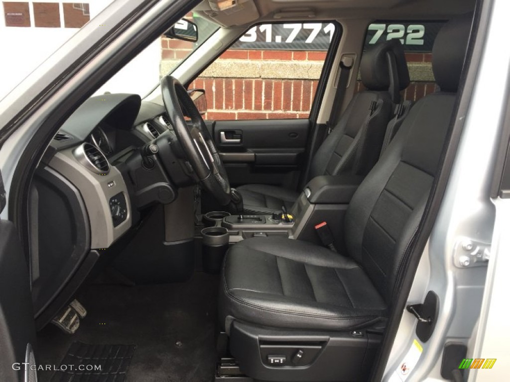2007 LR3 V8 SE - Zermatt Silver Metallic / Ebony Black photo #21