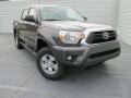 2015 Magnetic Gray Metallic Toyota Tacoma V6 PreRunner Double Cab  photo #1