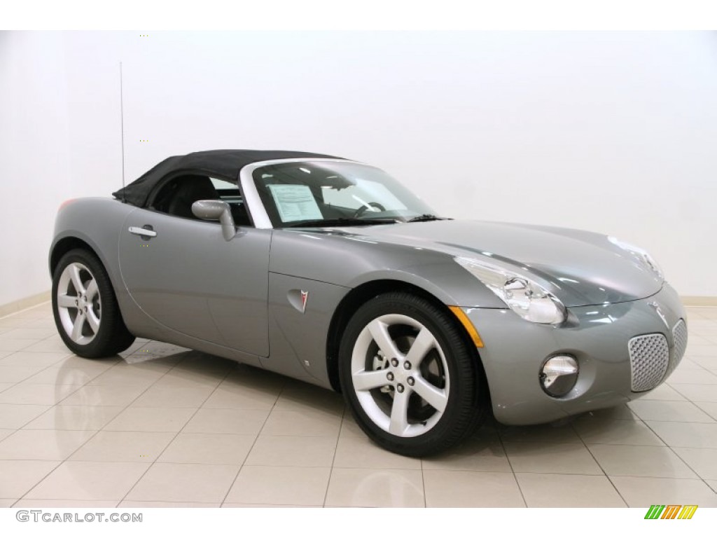 2006 Solstice Roadster - Sly Gray / Ebony photo #2