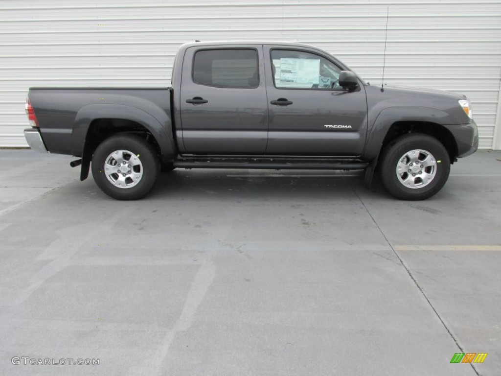 2015 Tacoma V6 PreRunner Double Cab - Magnetic Gray Metallic / Graphite photo #3