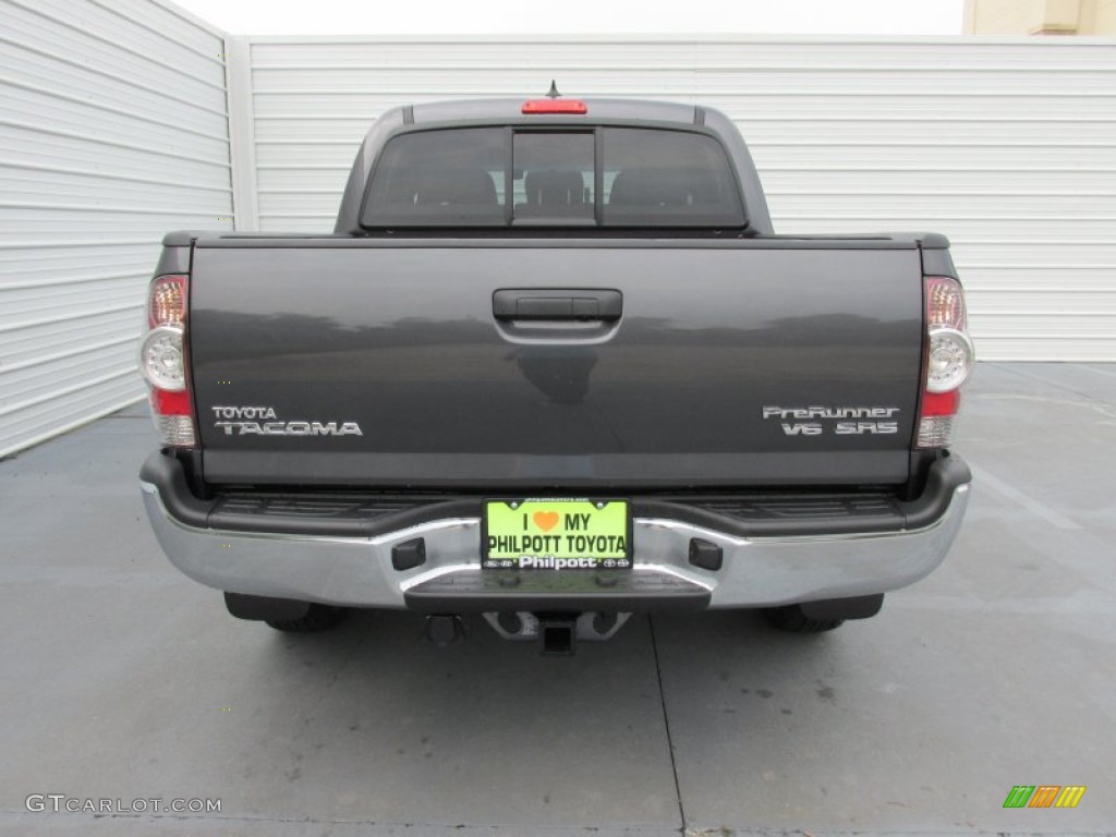 2015 Tacoma V6 PreRunner Double Cab - Magnetic Gray Metallic / Graphite photo #5