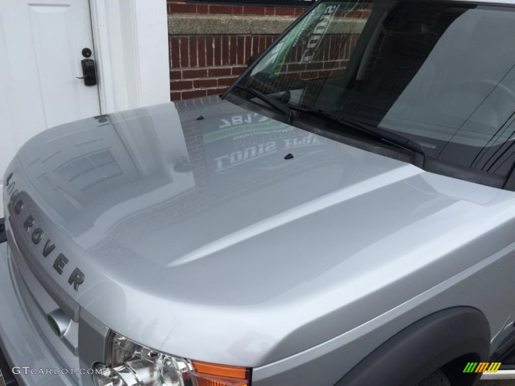 2007 LR3 V8 SE - Zermatt Silver Metallic / Ebony Black photo #41