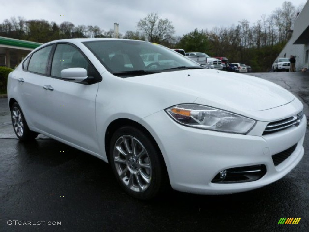 Bright White 2015 Dodge Dart Limited Exterior Photo #103464543