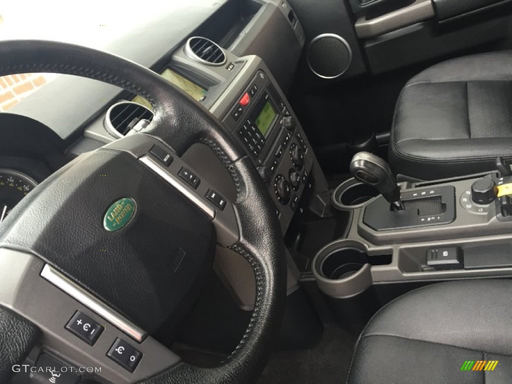 2007 LR3 V8 SE - Zermatt Silver Metallic / Ebony Black photo #53