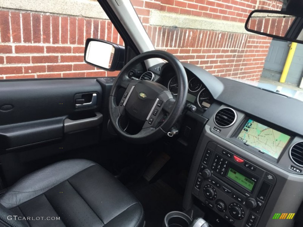 2007 LR3 V8 SE - Zermatt Silver Metallic / Ebony Black photo #54