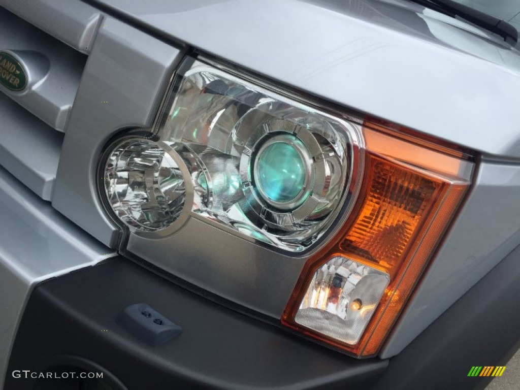 2007 LR3 V8 SE - Zermatt Silver Metallic / Ebony Black photo #80