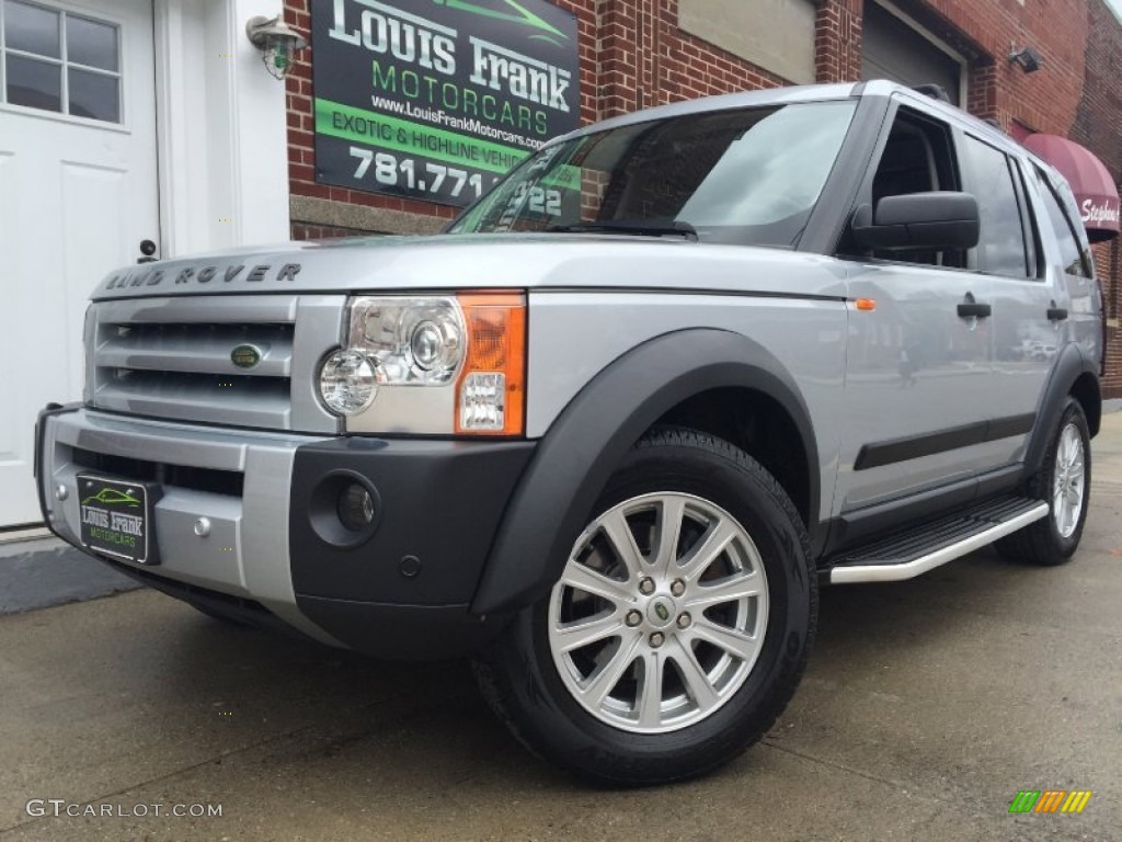 2007 LR3 V8 SE - Zermatt Silver Metallic / Ebony Black photo #93