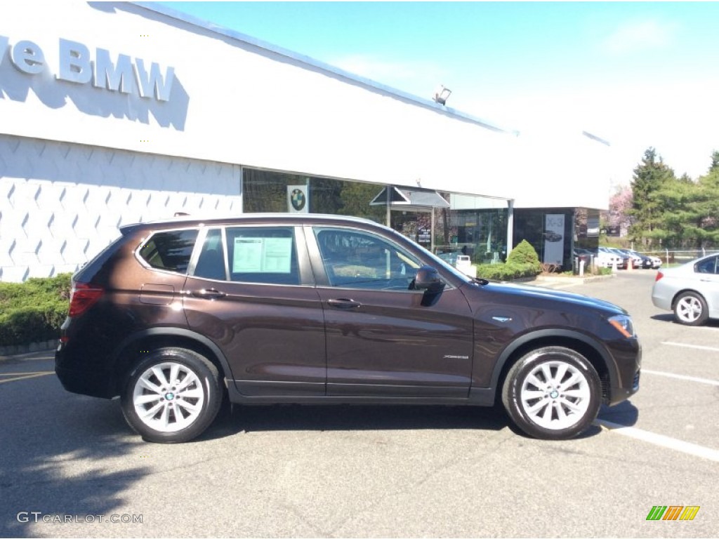 2015 X3 xDrive28i - Sparkling Brown Metallic / Sand Beige photo #2