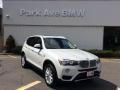 2015 Mineral White Metallic BMW X3 xDrive28i  photo #1