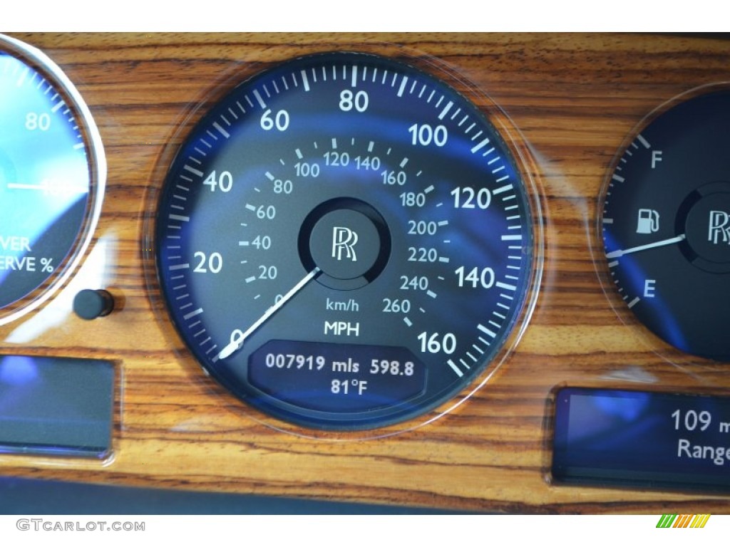 2009 Rolls-Royce Phantom Coupe Gauges Photos