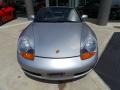 2000 Arctic Silver Metallic Porsche Boxster   photo #2