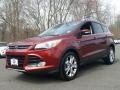 2014 Ruby Red Ford Escape Titanium 1.6L EcoBoost  photo #1