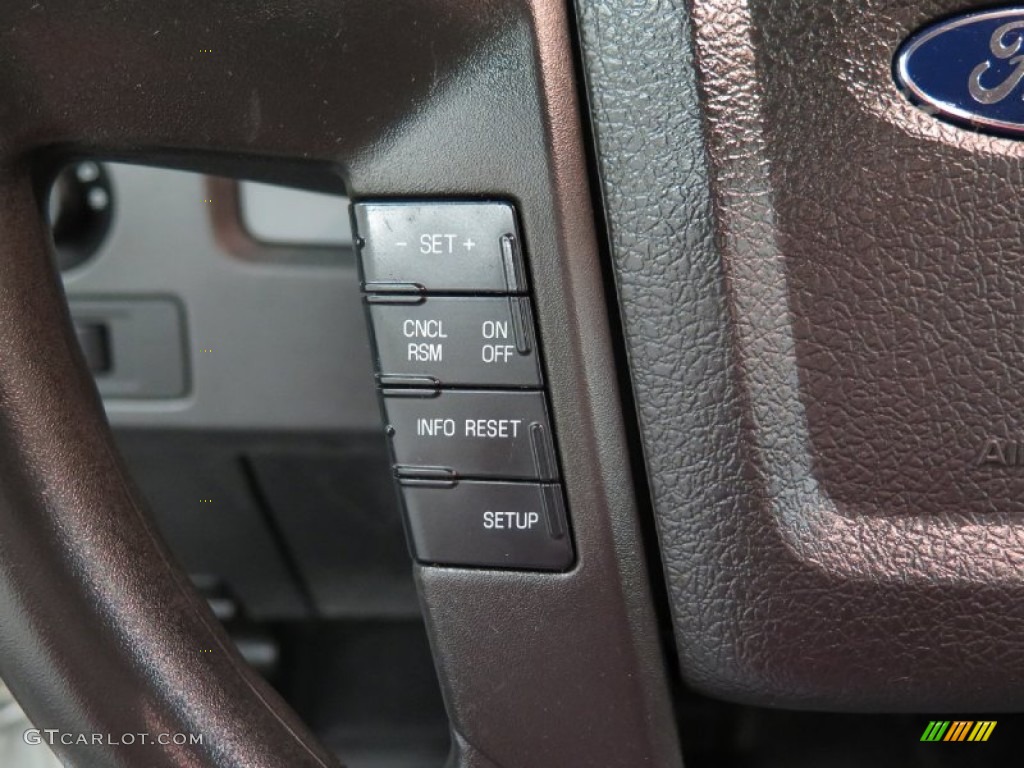 2011 F150 XL SuperCab 4x4 - Oxford White / Steel Gray photo #18