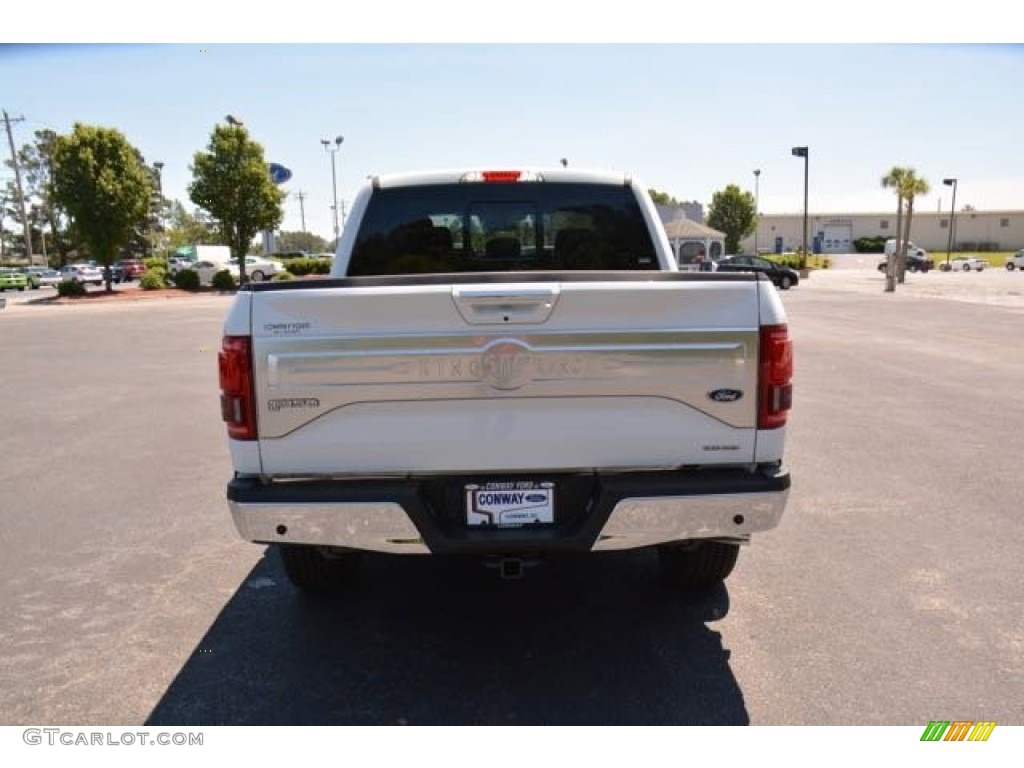 2015 F150 King Ranch SuperCrew 4x4 - Oxford White / King Ranch Java/Mesa photo #6