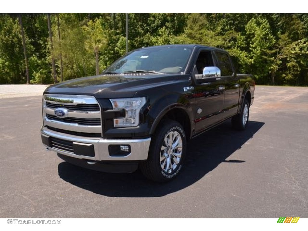 2015 F150 King Ranch SuperCrew 4x4 - Tuxedo Black Metallic / King Ranch Java/Mesa photo #1