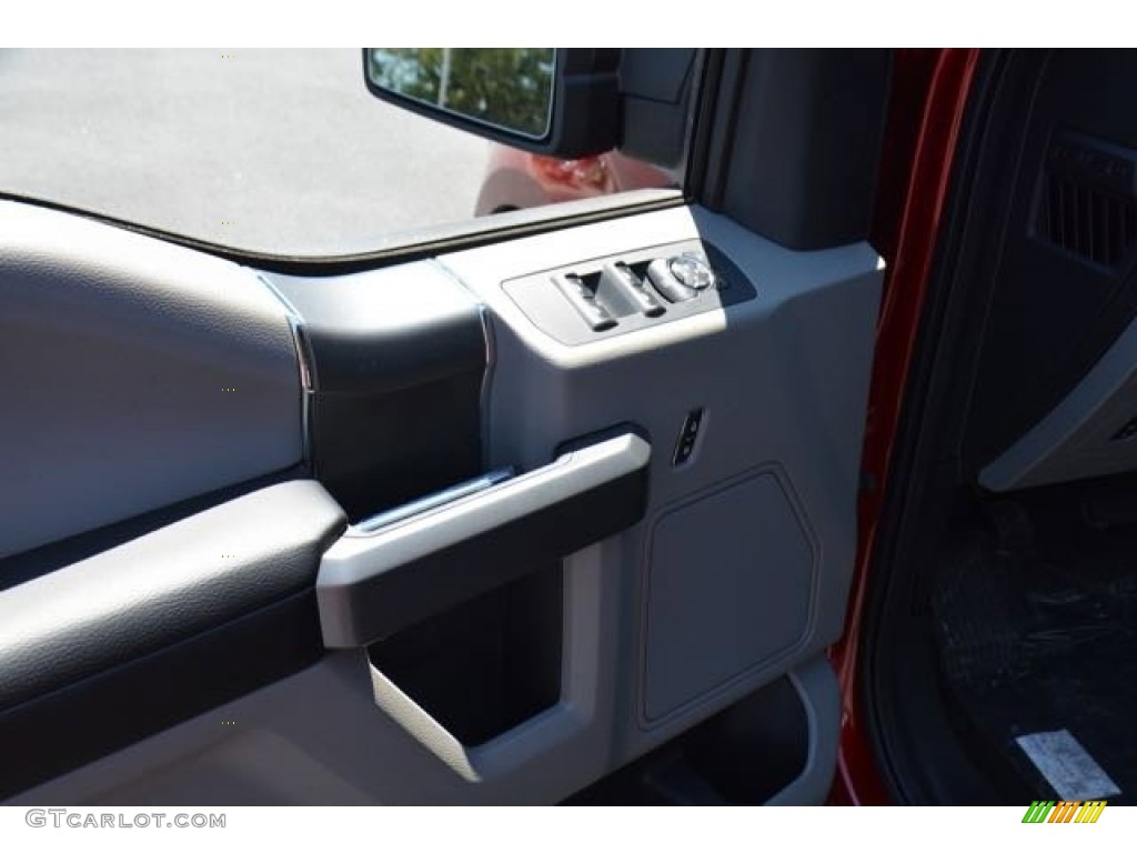 2015 F150 XLT SuperCrew 4x4 - Ruby Red Metallic / Medium Earth Gray photo #20