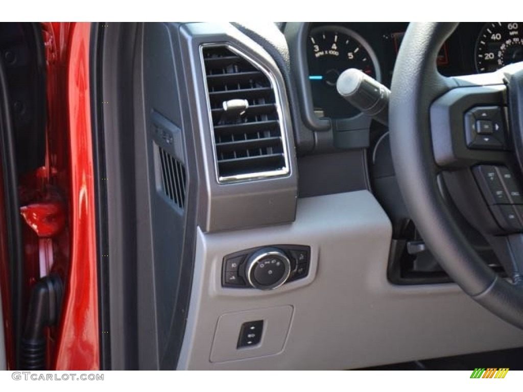 2015 F150 XLT SuperCrew 4x4 - Ruby Red Metallic / Medium Earth Gray photo #21