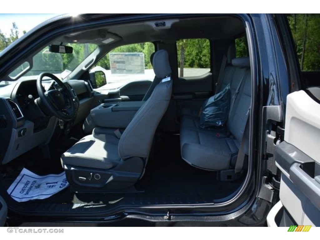 2015 F150 XLT SuperCab 4x4 - Tuxedo Black Metallic / Medium Earth Gray photo #11