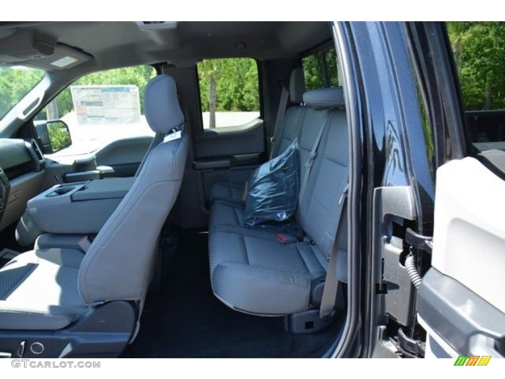 2015 F150 XLT SuperCab 4x4 - Tuxedo Black Metallic / Medium Earth Gray photo #12