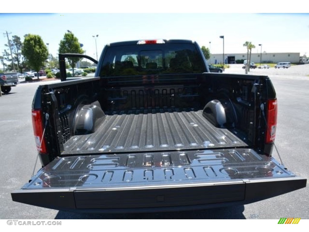 2015 F150 XLT SuperCab 4x4 - Tuxedo Black Metallic / Medium Earth Gray photo #15