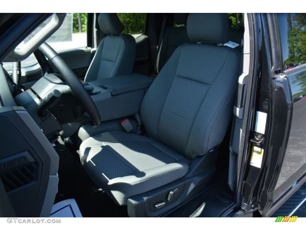 2015 F150 XLT SuperCab 4x4 - Tuxedo Black Metallic / Medium Earth Gray photo #17