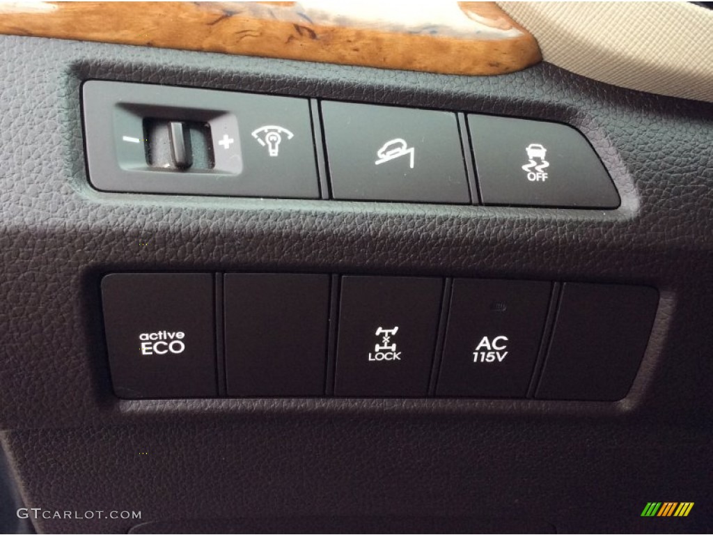 2013 Santa Fe Limited AWD - Hampton Green Pearl / Beige photo #11