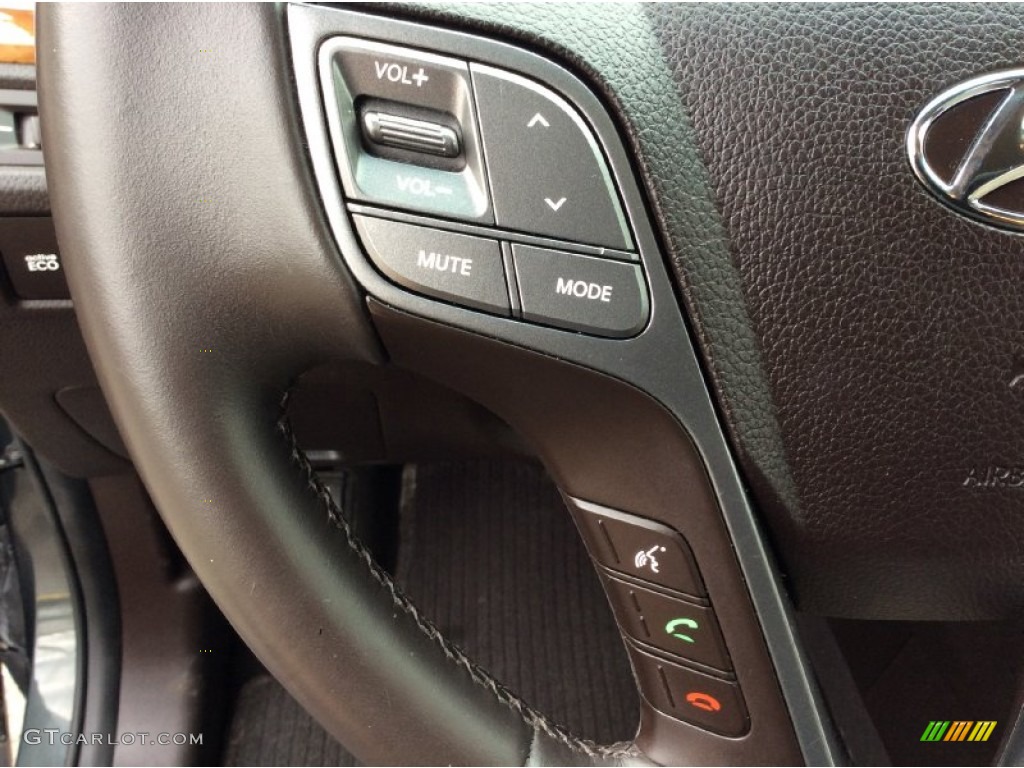 2013 Santa Fe Limited AWD - Hampton Green Pearl / Beige photo #15