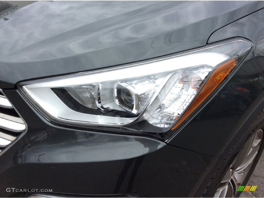 2013 Santa Fe Limited AWD - Hampton Green Pearl / Beige photo #30