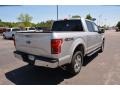 2015 Ingot Silver Metallic Ford F150 Lariat SuperCrew 4x4  photo #5