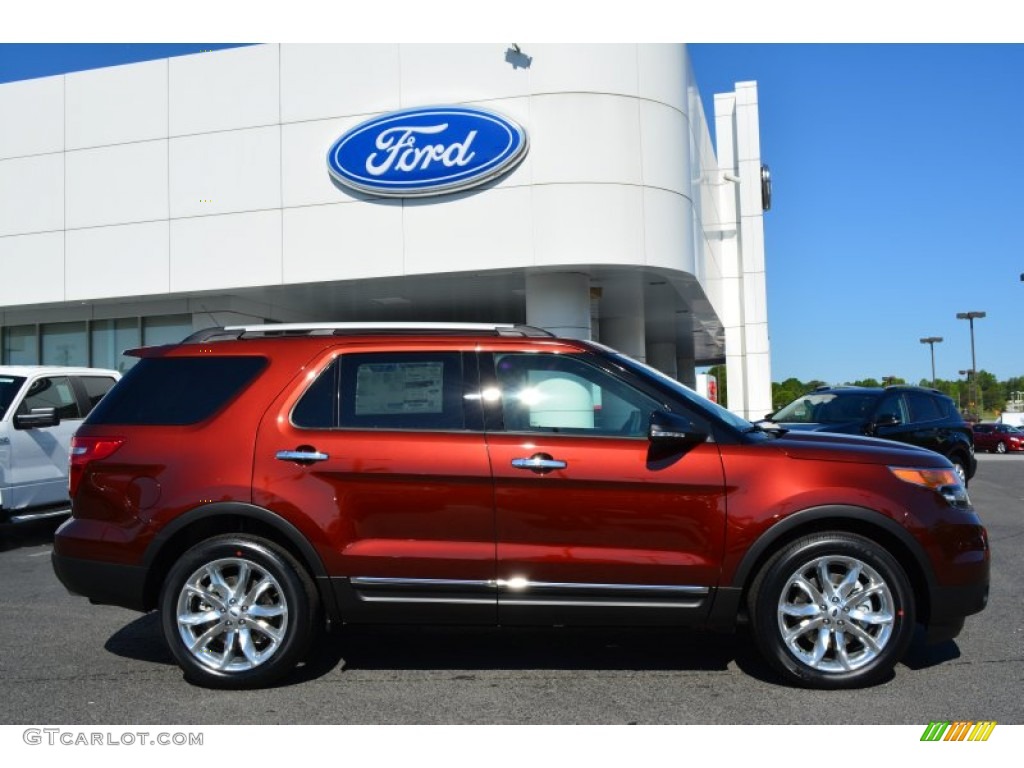 2015 Explorer XLT - Bronze Fire / Charcoal Black photo #2