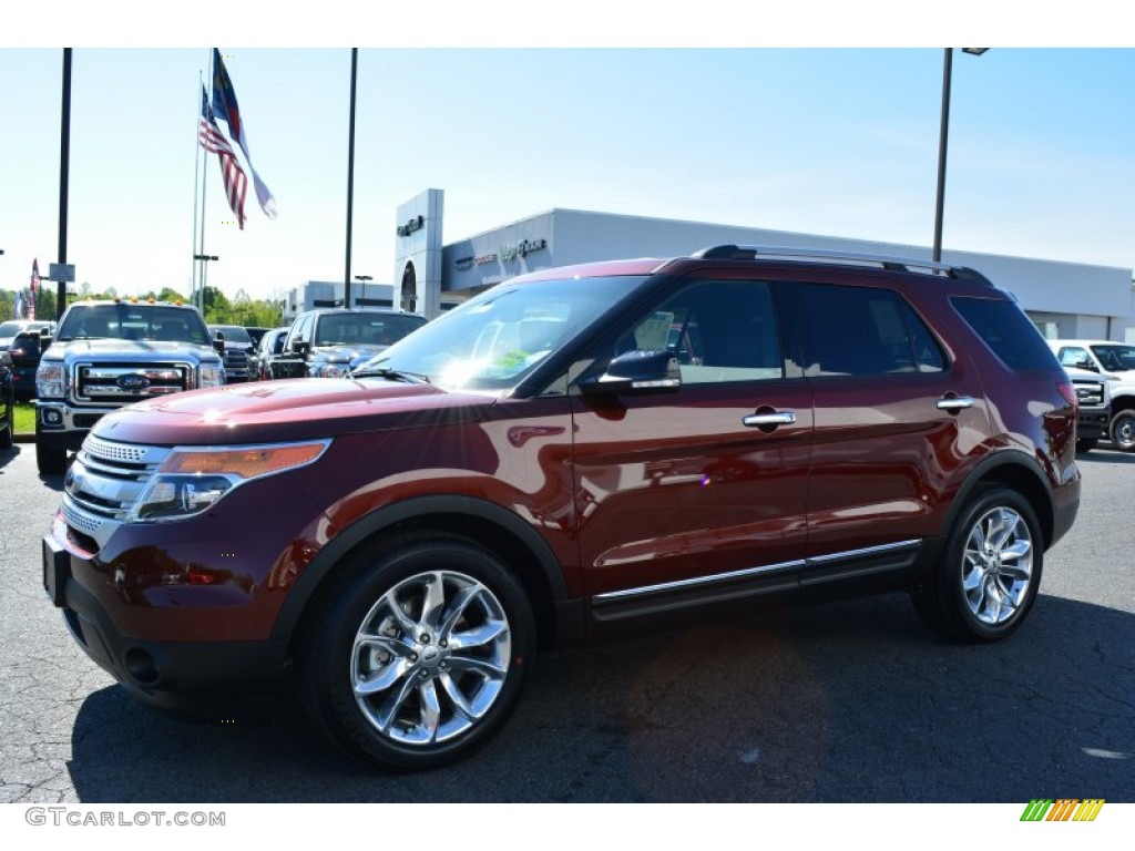 2015 Explorer XLT - Bronze Fire / Charcoal Black photo #3