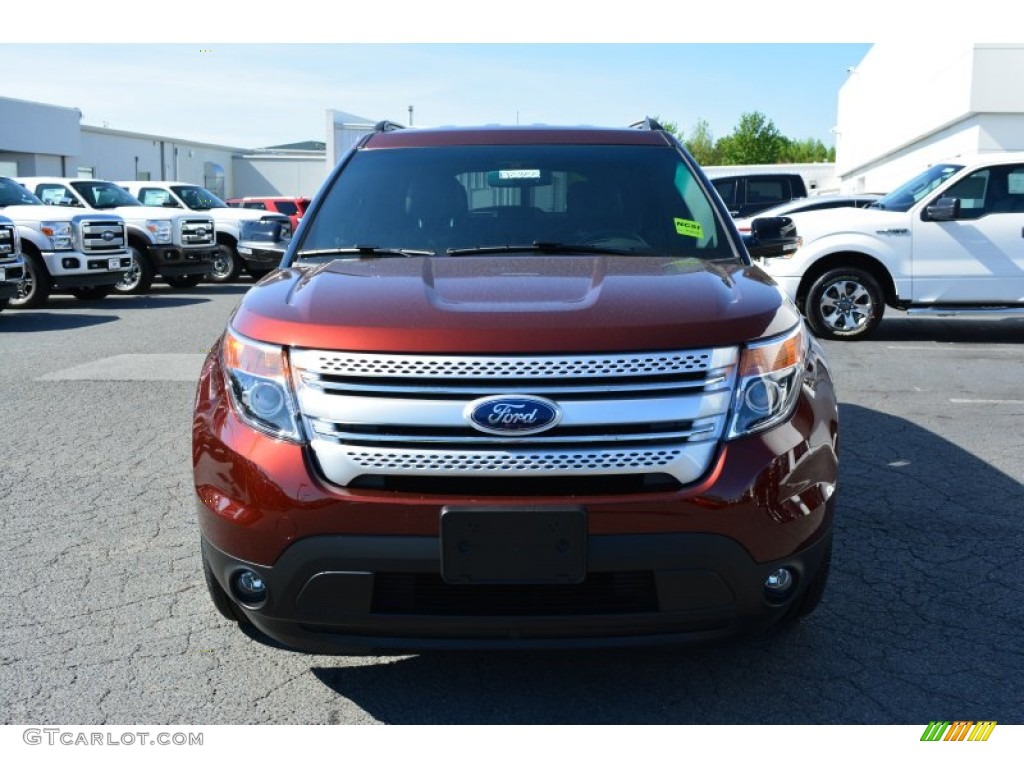 2015 Explorer XLT - Bronze Fire / Charcoal Black photo #4