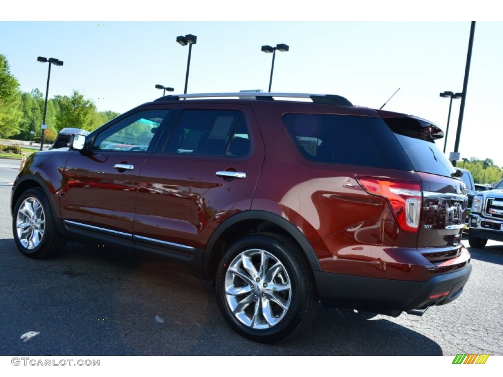 2015 Explorer XLT - Bronze Fire / Charcoal Black photo #23