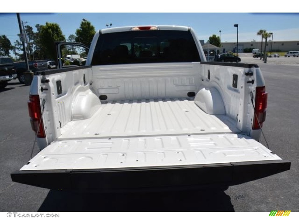 2015 F150 Lariat SuperCrew 4x4 - White Platinum Tricoat / Medium Earth Gray photo #17