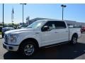 2015 Oxford White Ford F150 XLT SuperCrew  photo #3