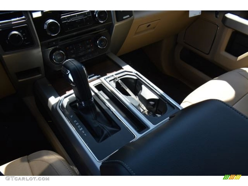 2015 F150 Lariat SuperCrew 4x4 - Blue Jeans Metallic / Medium Light Camel photo #30