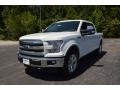 2015 Oxford White Ford F150 Lariat SuperCrew 4x4  photo #1