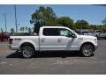 2015 Oxford White Ford F150 Lariat SuperCrew 4x4  photo #4