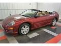 2001 Patriot Red Pearl Mitsubishi Eclipse Spyder GT  photo #2