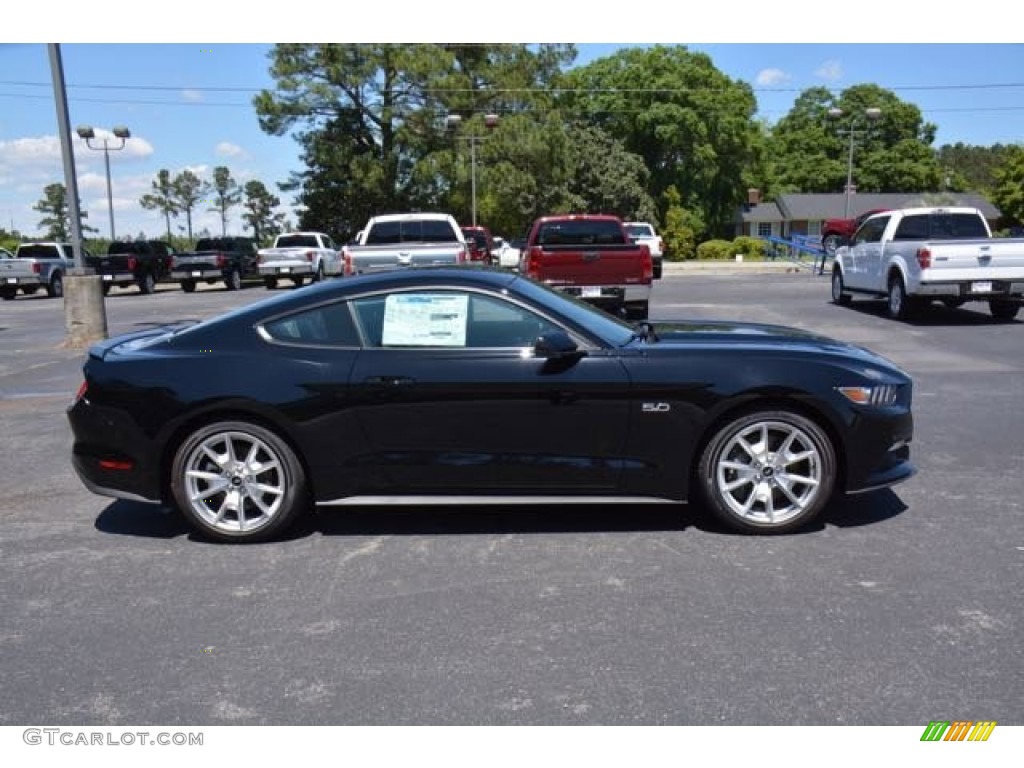 2015 Mustang GT Premium Coupe - Black / Ebony photo #4