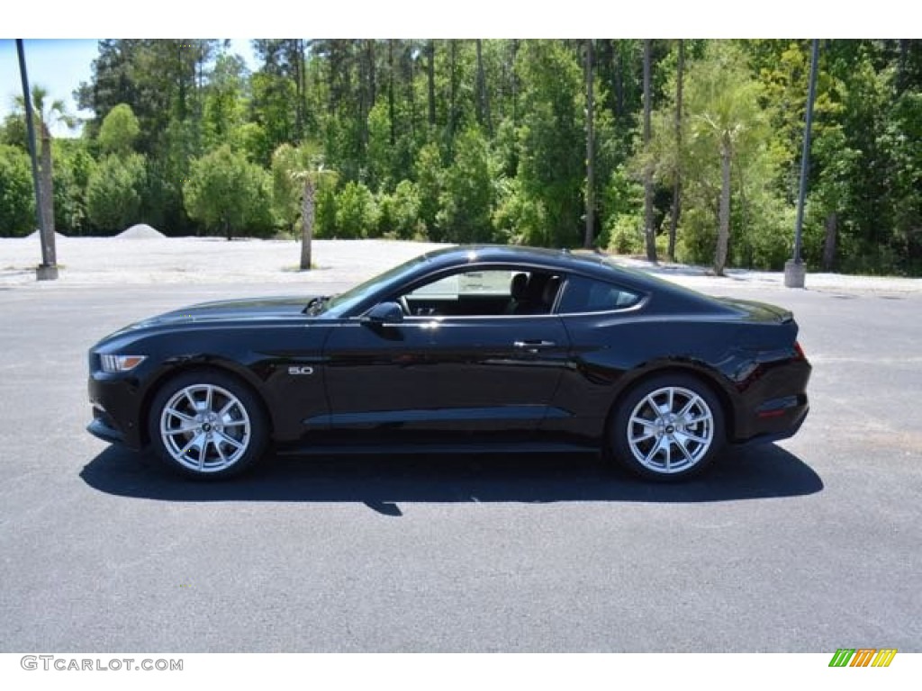 2015 Mustang GT Premium Coupe - Black / Ebony photo #8