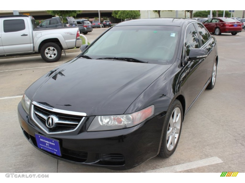 2005 TSX Sedan - Nighthawk Black Pearl / Ebony photo #3