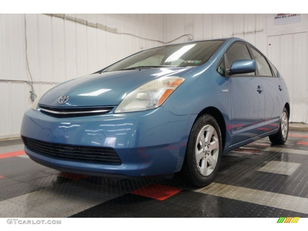 2006 Prius Hybrid - Seaside Pearl / Gray photo #3