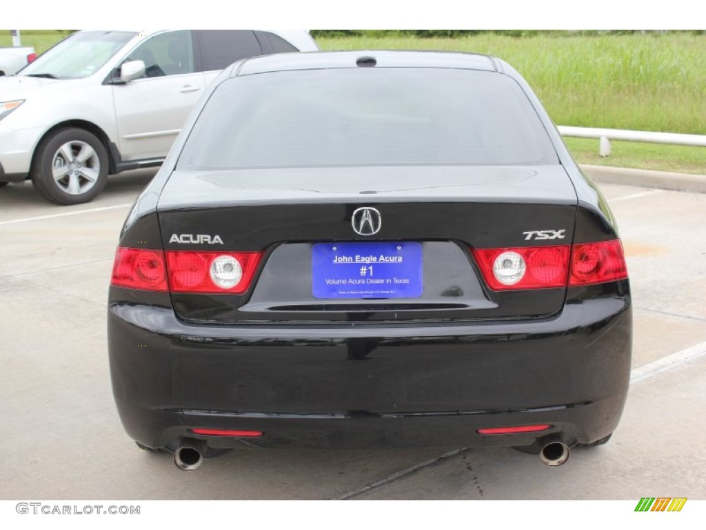 2005 TSX Sedan - Nighthawk Black Pearl / Ebony photo #6