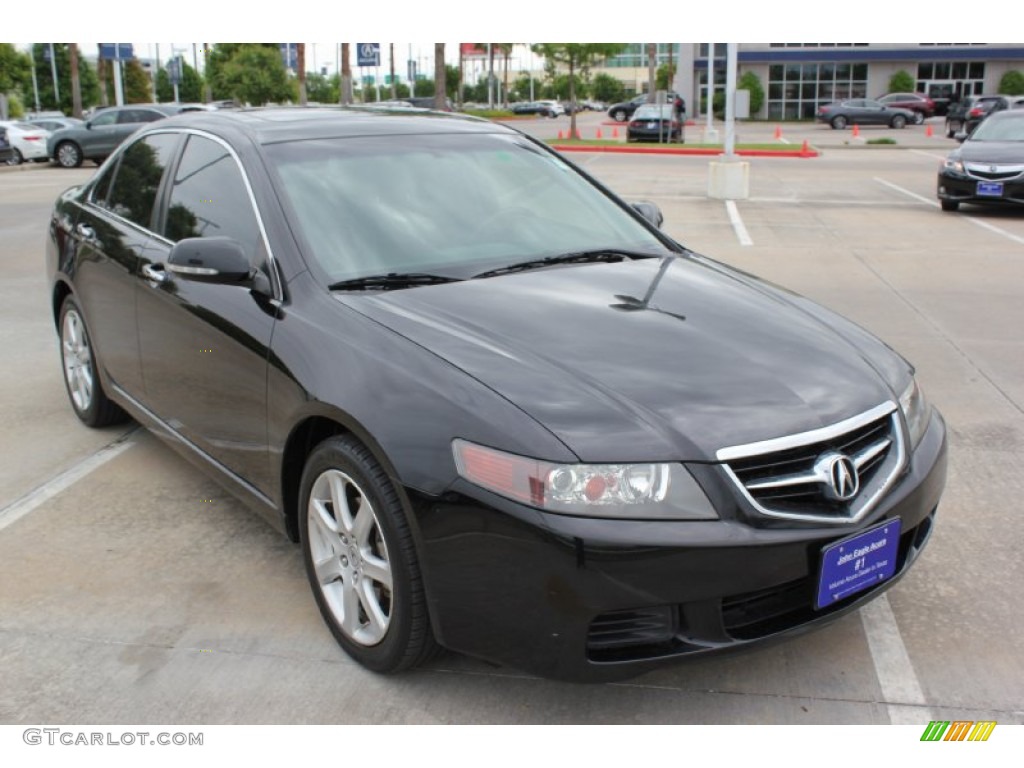 2005 TSX Sedan - Nighthawk Black Pearl / Ebony photo #9