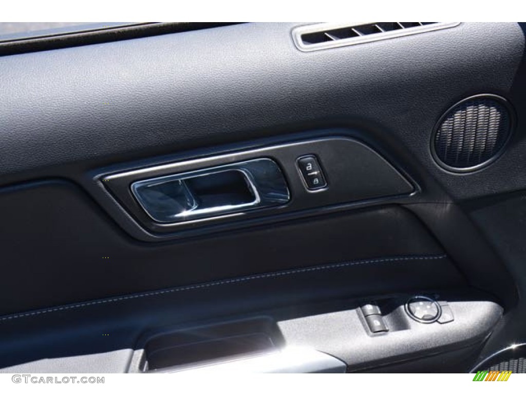 2015 Mustang GT Premium Coupe - Guard Metallic / Ebony photo #16