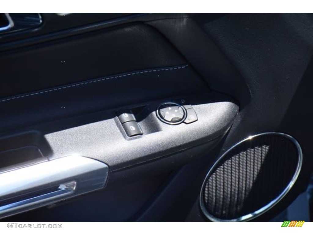 2015 Mustang GT Premium Coupe - Guard Metallic / Ebony photo #17