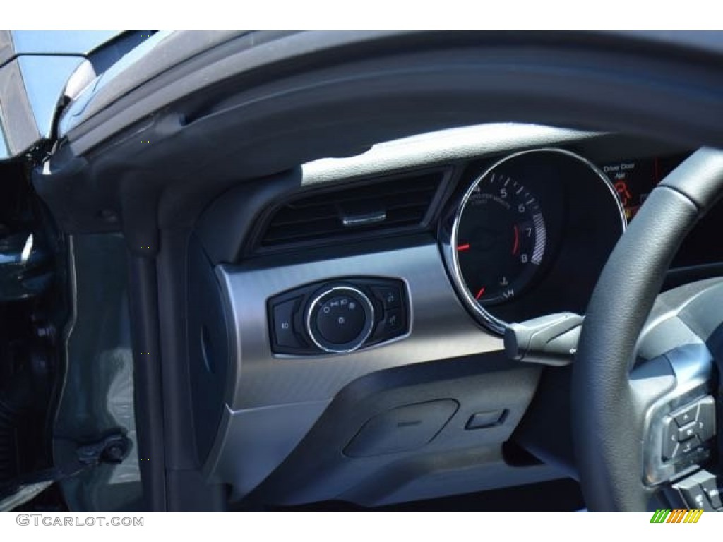 2015 Mustang GT Premium Coupe - Guard Metallic / Ebony photo #18