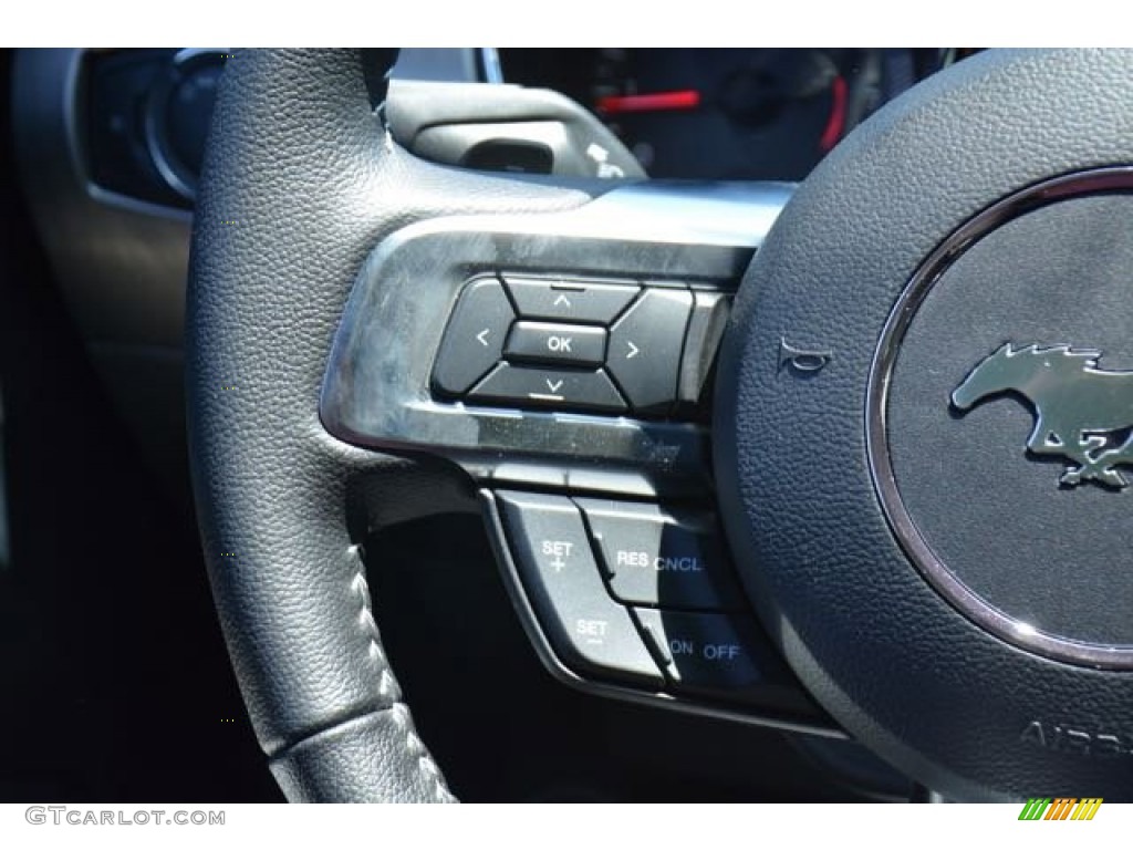 2015 Mustang GT Premium Coupe - Guard Metallic / Ebony photo #20