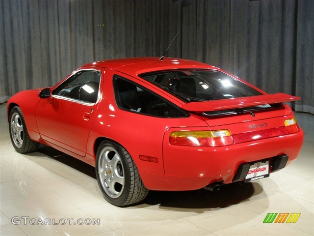 1993 928 GTS - Guards Red / Black photo #2